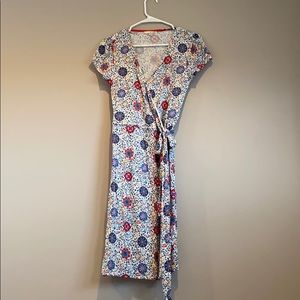 NWOT Boden Wrap Dress